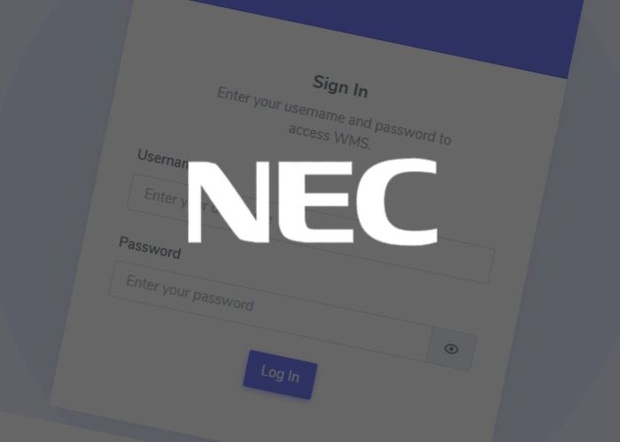 Warehouse Management System – NEC